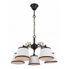 Подвесная люстра Arte Lamp A6344LM-5BR Capri Подвесная люстра Arte Lamp A6344LM-5BR Capri