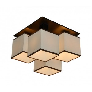 Настенно-потолочный светильник Arte Lamp A4402PL-4BK QUADRO