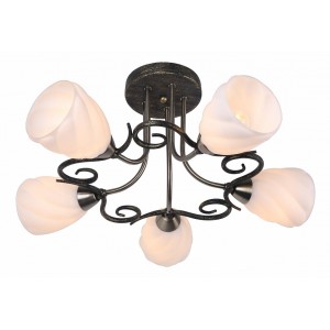 Потолочная люстра Arte Lamp A6253PL-5BA Swirls