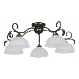 Потолочная люстра Аврора 10106-5C Прага