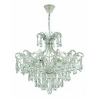 Подвесная люстра IDLamp 298/6-Whitepatina Сristallo Подвесная люстра IDLamp 298/6-Whitepatina Сristallo