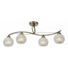 Потолочная люстра IDLamp 237/4PF-Oldbronze 237