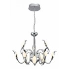 Подвесная люстра IDLamp 295/12-LEDChrome Oktopia