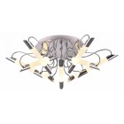 Потолочная люстра IDLamp 401/9PF-LEDChrome 401