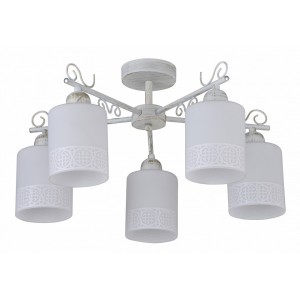 Люстра IDLamp 848/5PF-Whitepatina 848