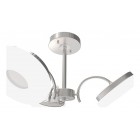 Люстра IDLamp 107/3PF-LEDWhitechrome Frittelle