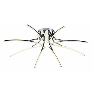 Потолочная люстра IDLamp 412/8PF-LEDChrome Fidji