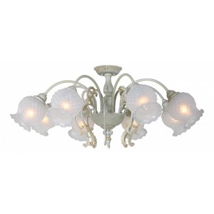 Люстра IDLamp 475/8PF-Whitepatina Marmara Люстра IDLamp 475/8PF-Whitepatina Marmara