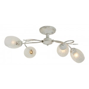 Люстра IDLamp 874/4PF-Whitepatina 874