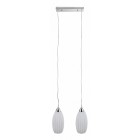 Подвесной светильник IDLamp 229/2-Chrome Iris Muar Подвесной светильник IDLamp 229/2-Chrome Iris Muar