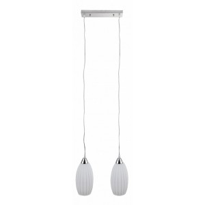 Подвесной светильник IDLamp 229/2-Chrome Iris Muar