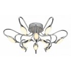 Потолочная люстра IDLamp 295/12PF-LEDChrome Oktopia