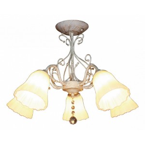 Люстра IDLamp 276/5PF-Whitepatina Milana