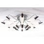 Потолочная люстра IDLamp 401/8PF-LEDChrome 401