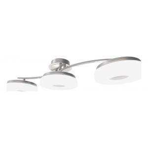 Люстра IDLamp 107/3A-LEDWhitechrome Frittelle