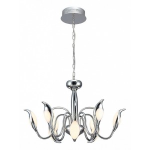 Подвесная люстра IDLamp 295/9-LEDChrome Oktopia