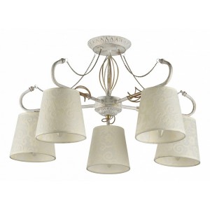 Люстра IDLamp 556/5PF-Whitepatina Vilucchio