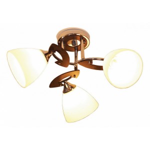 Потолочная люстра IDLamp 279/3PF-Blackchrome Falio