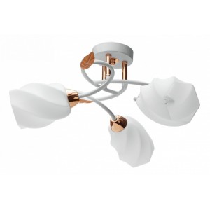 Потолочная люстра IDLamp 384/3PF-Whitegold 384 Потолочная люстра IDLamp 384/3PF-Whitegold 384