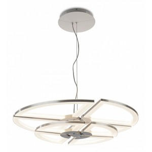 Подвесной светильник IDLamp 398/2X80-LEDWhitechrome 398