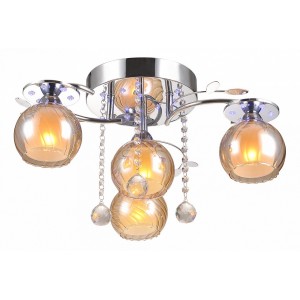 Потолочная люстра IDLamp 220/4PF-Chrome 220 Потолочная люстра IDLamp 220/4PF-Chrome 220