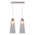 Подвесной светильник IDLamp 236/2-Chrome Iris Glos