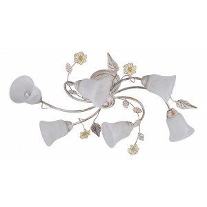 Люстра IDLamp 882/6PF-Whitepatina Vaniglia Люстра IDLamp 882/6PF-Whitepatina Vaniglia