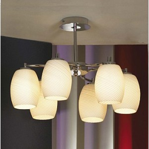 Люстра на штанге Lussole LSF-6603-06 Leverano