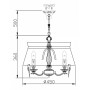 Подвесной светильник Maytoni ARM013-33-W Bird