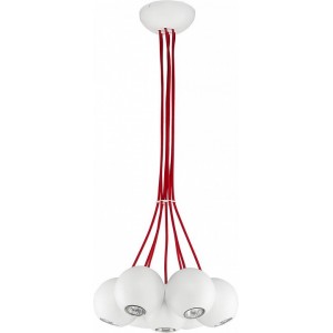 Подвесной светильник Nowodvorski 6026 Bubble White-Red