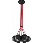 Подвесной светильник Nowodvorski 6148 Bubble Black-Red