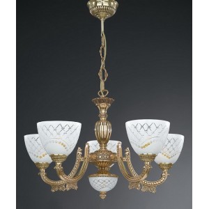 Подвесная люстра Reccagni Angelo L 7152/5 Подвесная люстра Reccagni Angelo L 7152/5
