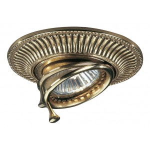 Встраиваемый светильник Reccagni Angelo SPOT 1082 ORO